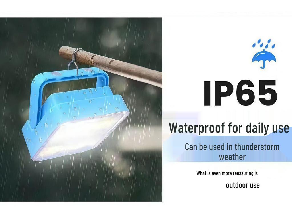 Super Bright Mini LED Solar Floodlight for Outdoor and Emergency Use