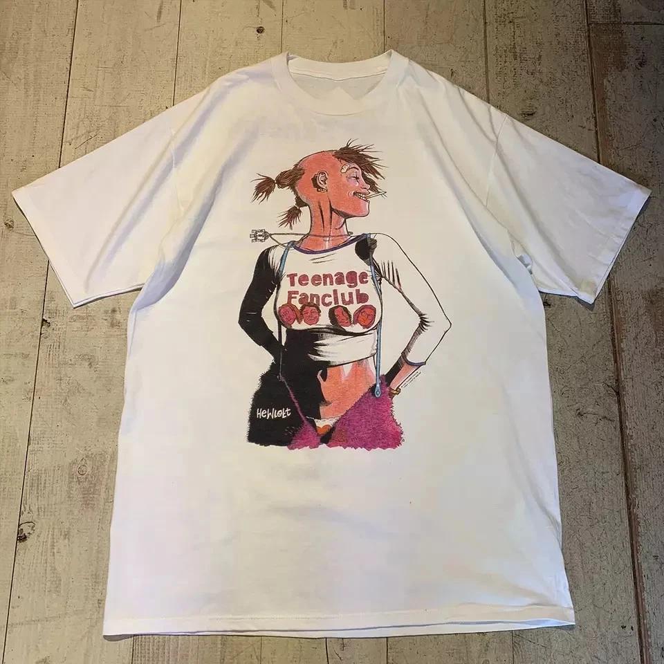 1993 Teenage Fanclub Tank Girl White Cotton T Shirt Full Size S5xl Om556 S