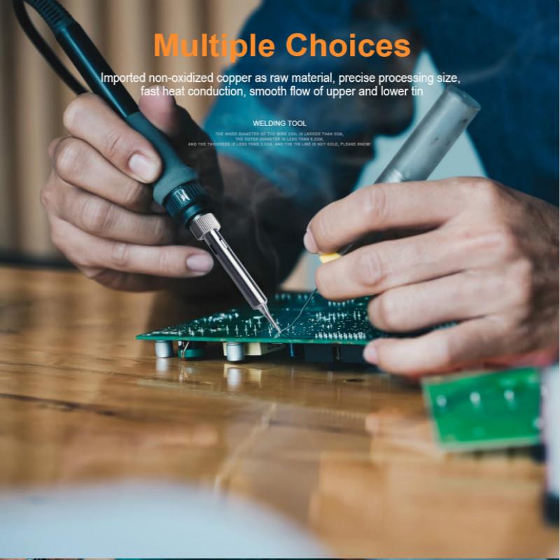 Lötkolbenspitzenköpfe Elektrische Lötpistolenspitze Station Einstellbare Eisenspitze Schweißen 900M