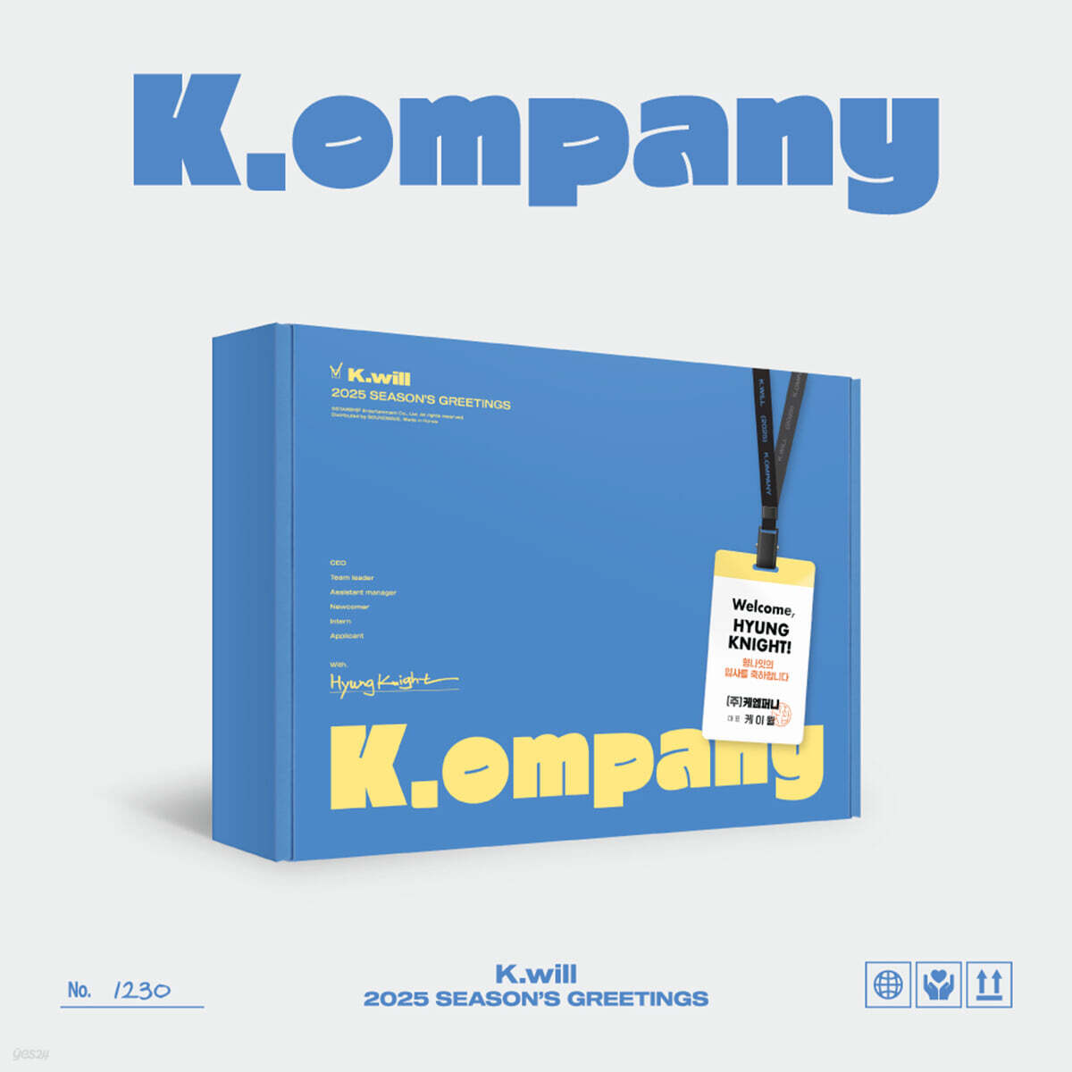 

K.WILL 2025 SEASON S GREETINGS [K.ompany]