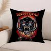 Federa Cuscino Banda Rock M-Motorhead Cuscini da Ufficio Adatti per Divano Auto Camera da Letto Copricuscino Decorativo
