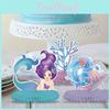 Marine Mermaid Theme Paper Fan Honeycomb Ball For Event Decor Celebrations And