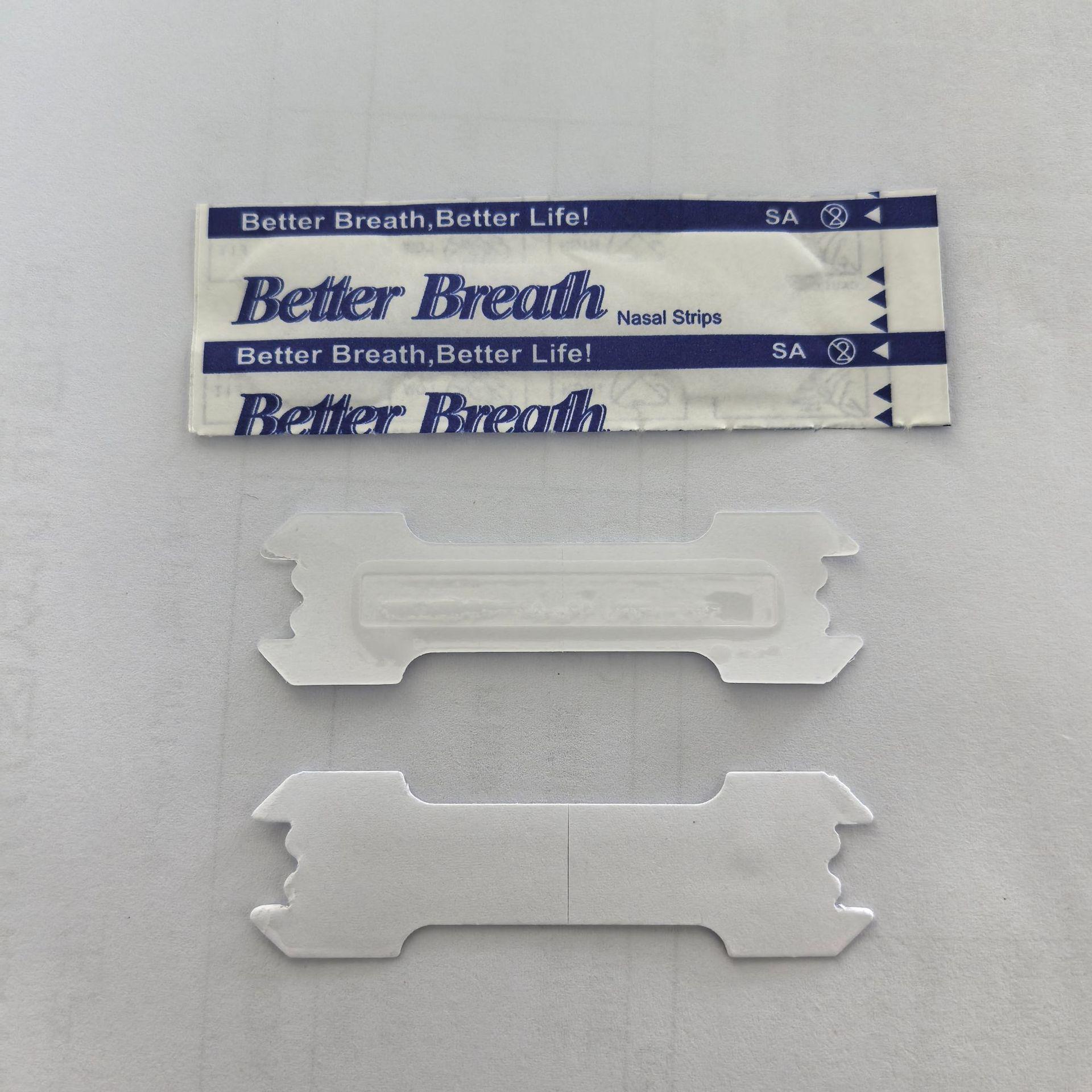 

Transparent Breathable Nasal Strips for Snoring Relief and Sleep Improvement with Strong Elasticity and Ventilation