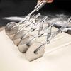 3/5/7 Wheel Cutter Dough Divider Knife Flexible Stainless Steel Roller Blade Pizza Pastry Peeler Stainless Steel Baking Pan Tool