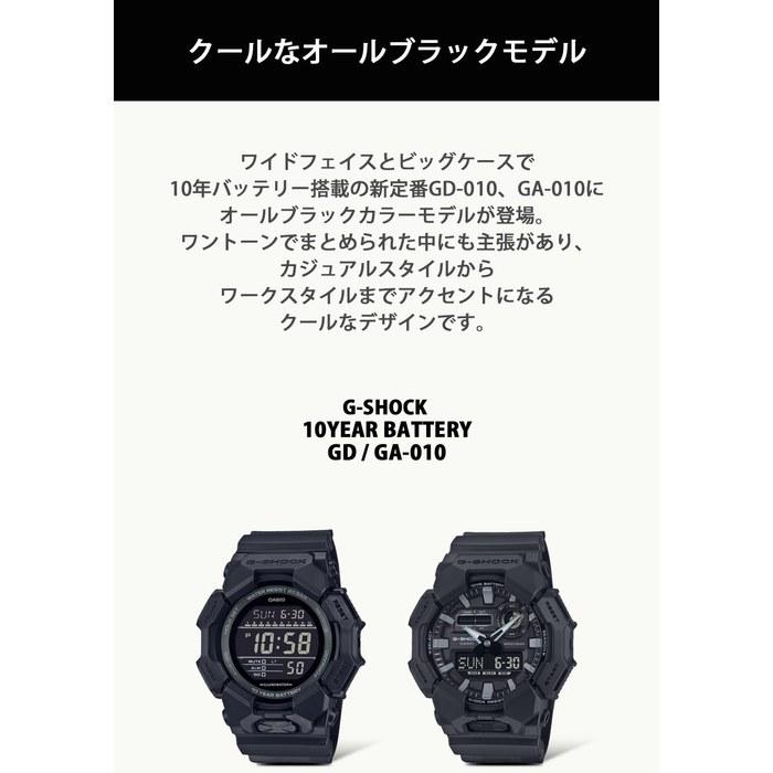 [Casio] G-Shock GA-010-1A1JF Men's Watch, Black
