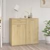 Day and Night - Day and Night Sonoma Oak Plywood Sideboard 80x36x75 Cm