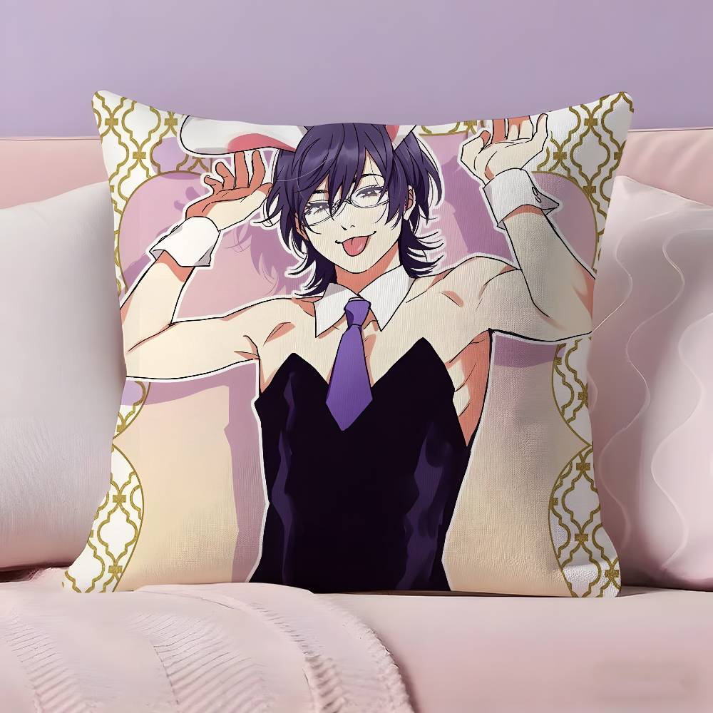 Anime y-Yarichin-Bitch Club Pillow Case Ultra Soft Skin Friendly Fabric Cloud Like Comfort & Concealed Zipper