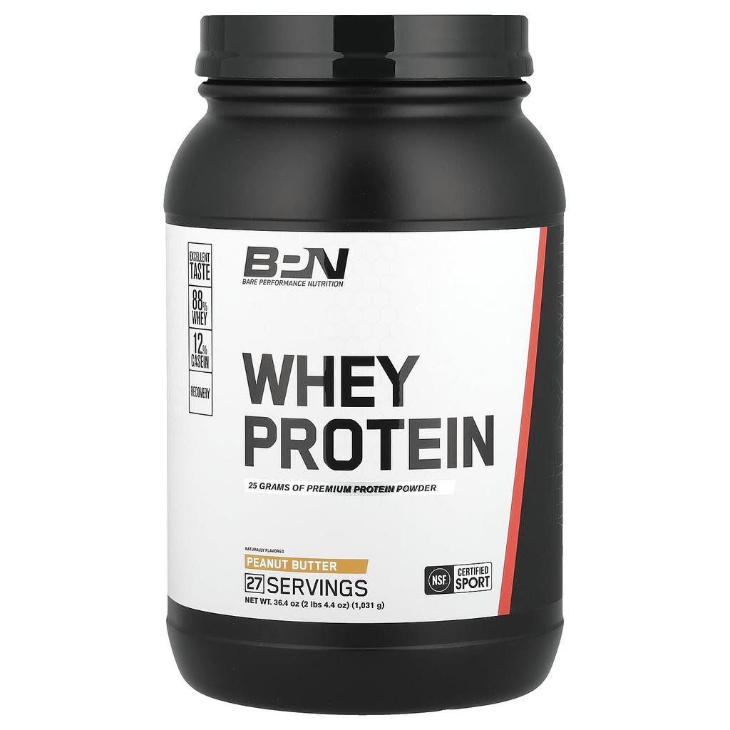 Whey Protein, Peanut Butter, 1,031G (2Lbs 4.4Oz)
