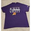 Phoenix Suns T-Shirt Mens XL Purple Excellent 2023 NBA Playoffs Rally The Valley Unisex T-Shirt