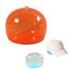 Hat Model Display Stand Portable Adjustable PVC Hat Rack for Retail Boutique Closet Organization Hat Showcase