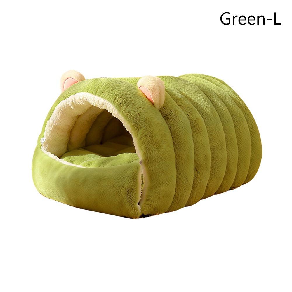 Comfortable Pet Snuggle Sack Puppy Nest Closed Cat Sleeping Bag Sleeping Bag Nest for Winter