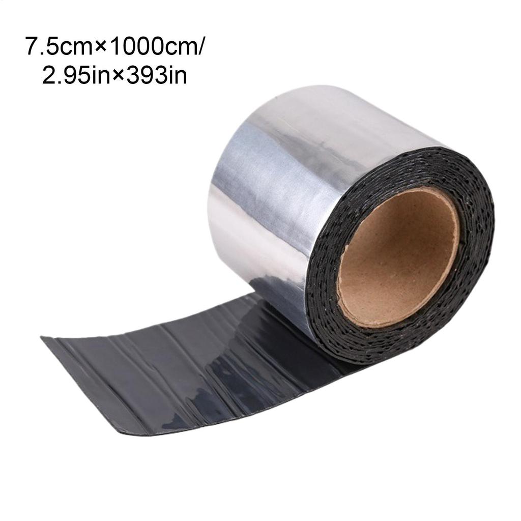 Asphalt Tape Self-Adhesive Repair Tape Crack Filler Concrete Repair For Pipe Joists Deck Rim Roof Window Boat RV Awning Glass