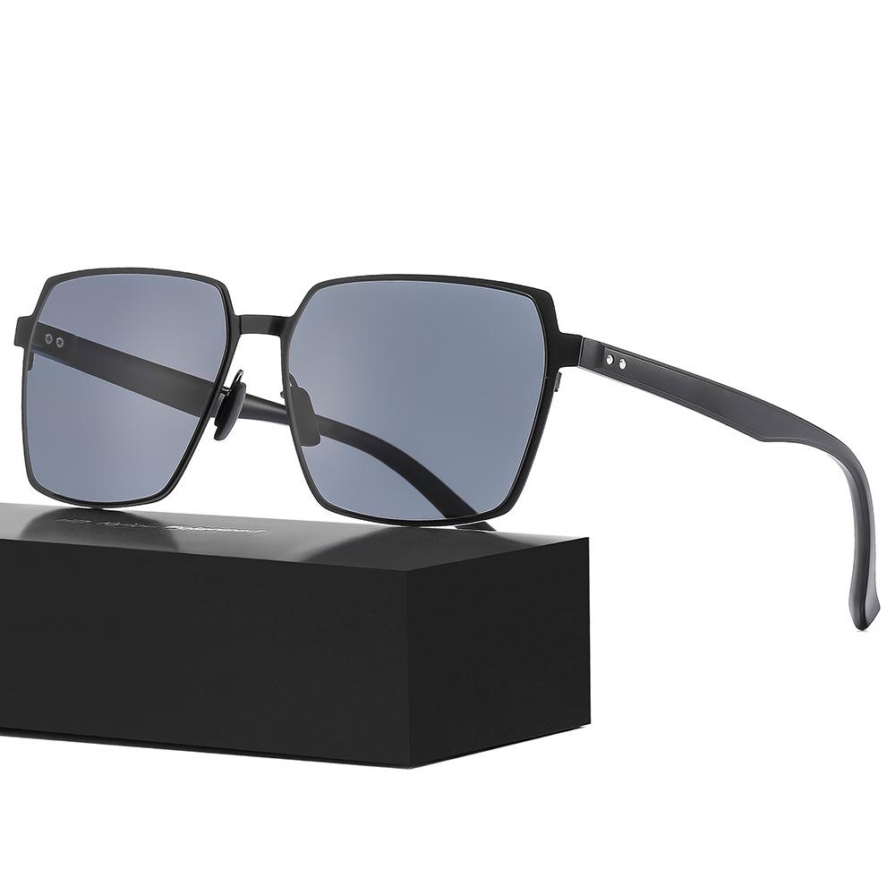 2024 Polygon Trend Large Frame Nylon Polarized Sunglasses, Myopia-Compatible - Model 2265