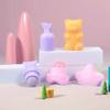1PCS Mini Cute Portable Silicone Lip Brush Lipstick Brush with Cover Lip Brush Smudge Brush Carry-on Portable Brush Lip Gloss