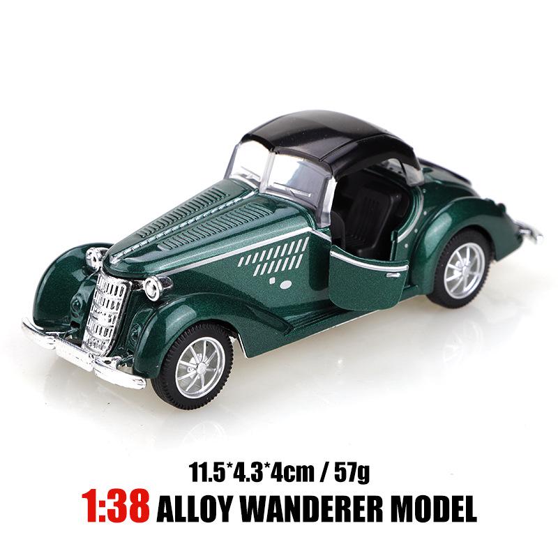 Norson 1:38 Classic Retro Vintage Pickup Truck Alloy Toy Car for Children