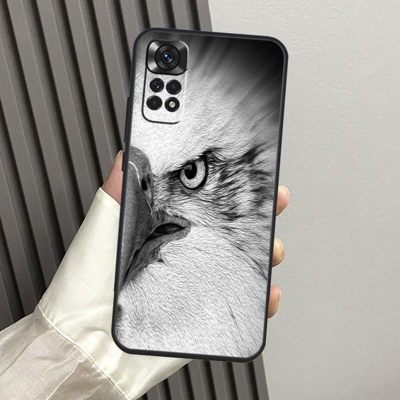 Animal Lion Wolf Tiger Eagle Case For Xiaomi Redmi Note 13 14 Pro 12 11 10 15 Pro Plus Redmi 14C 13C 15C 10C 12C 15 Funda
