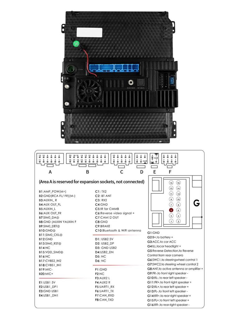 Ford Focus & Mondeo GPS Navigation System: Android HD Control with Reversing Camera