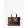 Carson Center Zip Satchel Small 35s5g2zs5t286 Nutmeg