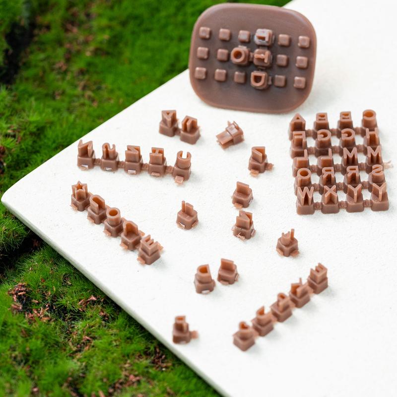 Pottery Tools Three-dimensional Movable Type Seal Not Easy Deform Easy To Clean for Printing Texture Make DIY Ceramic Decoration