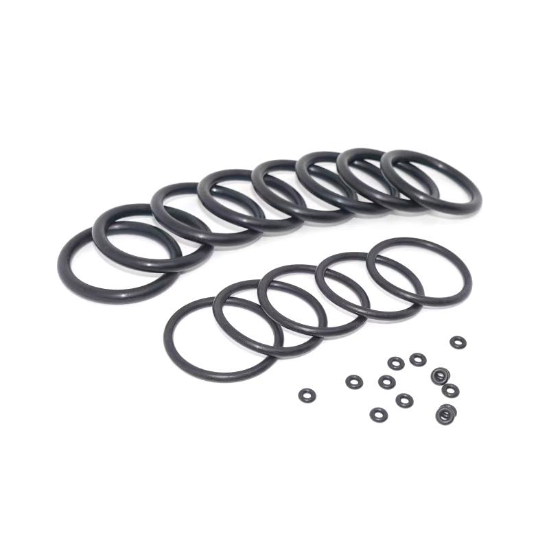 NBR Hardness 90 °CS 2mm Black Nitrile Rubber O-ring Oil Seal Sealing Ring Temperature Resistance Resistant Gasket OD 5mm-123.5mm