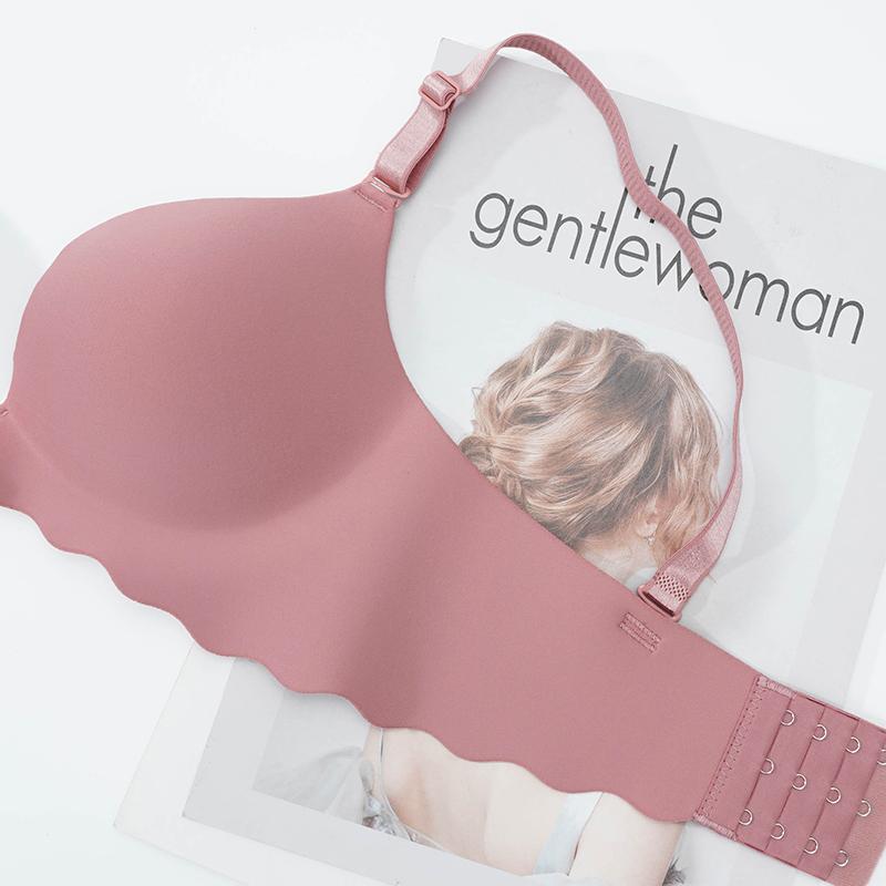 Dámské spodní prádlo Sexy spodní prádlo Push Up Podprsenky Bezešvá podprsenka Dívčí Intimky Bez drátěnky Deep U Bralette Dámské topy Spodní prádlo