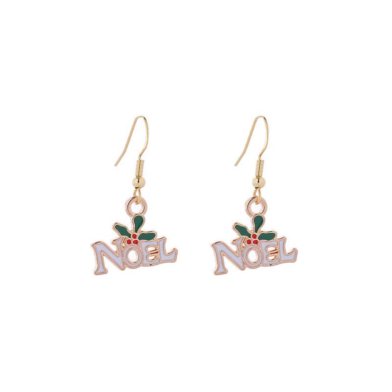 Christmas Earrings: Small Santa, Reindeer, Snowman Studs