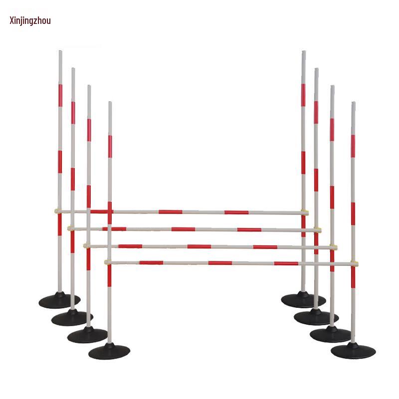 PVC Outdoor Obstacle High-Low Bar Set