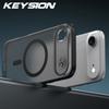 KEYSION Translucent Matte Case for MagSafe for iPhone 17 Air TPU+PC Wireless Charging Shockproof Phone Cover for iPhone 17 Air