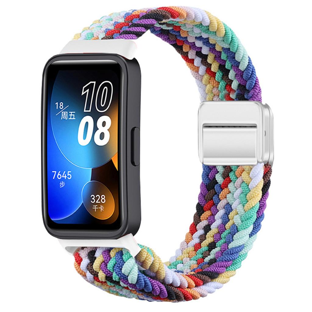 Nylon Strap For Huawei Band 10 9 8 Braided Comfortable Magnetic Buckle Adjustable Watchband Huanwei Band 10/9/8 Accessories Belt