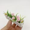 Decor Garden Miniature Potted Plants 1:12 Scale Doll Plants Fake Daisy  Kids Toys