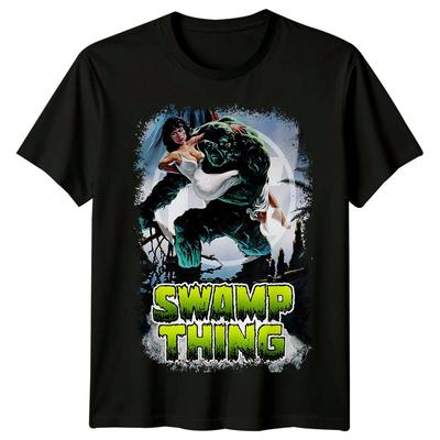 Bažináč (1982) Retro tričko s filmovým plakátem, unisex, 80. léta