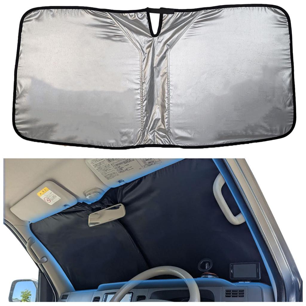 Life Sunshade Miss Out On If You Know About Car Sunshade for Front Folding UV Light Storage Case Fits Kei Compact and Passenger Easy Installation and