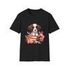 Cute Dog Lover T-Shirt, Pet Owner Gift, Floral Puppy Tee, Animal Lover Apparel,