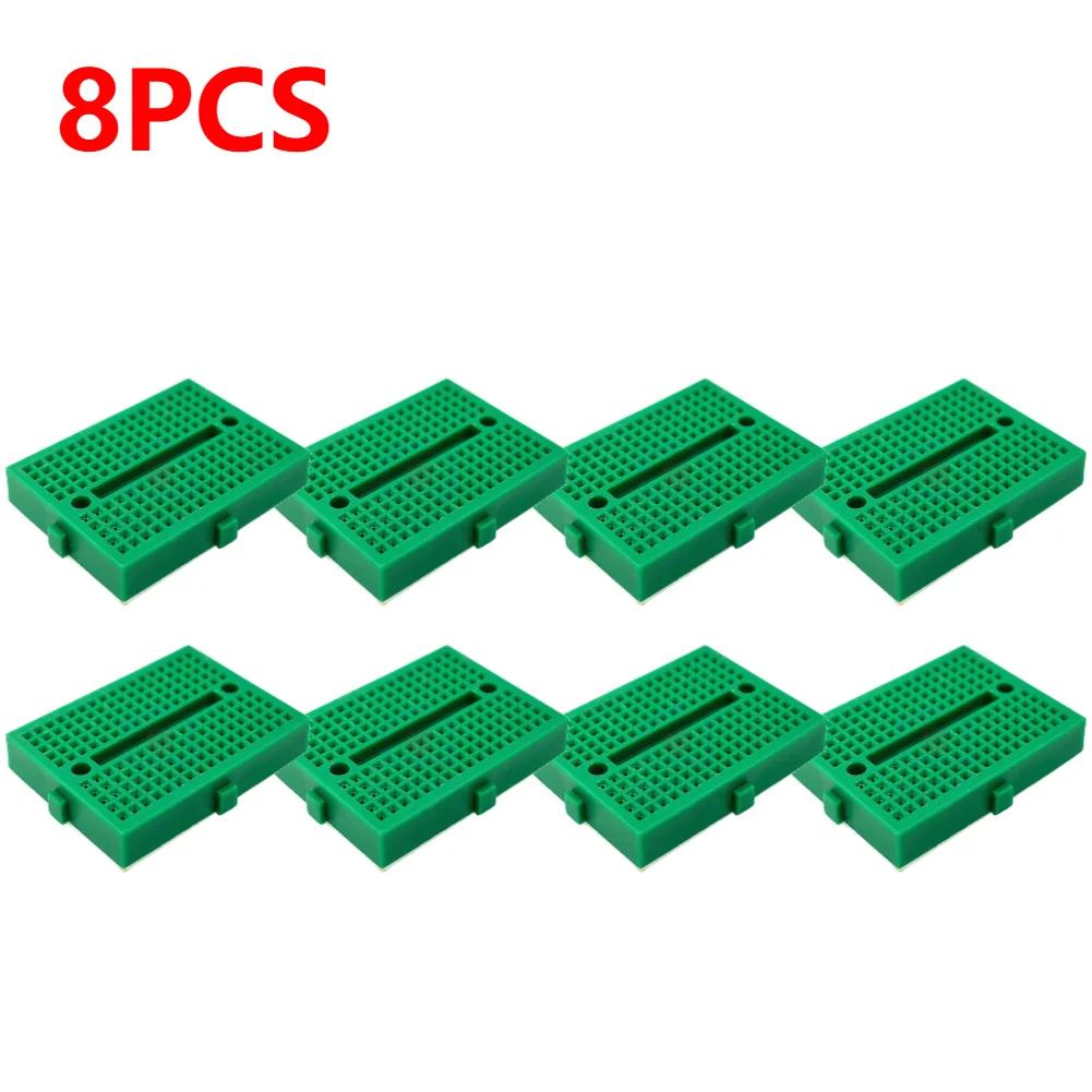 1-10 Stück SYB-170 Mini Lötless Prototypen Breadboard 170 Löcher Breadboard Prototypenplatine 35x47mm für Kleine DIY-Kits