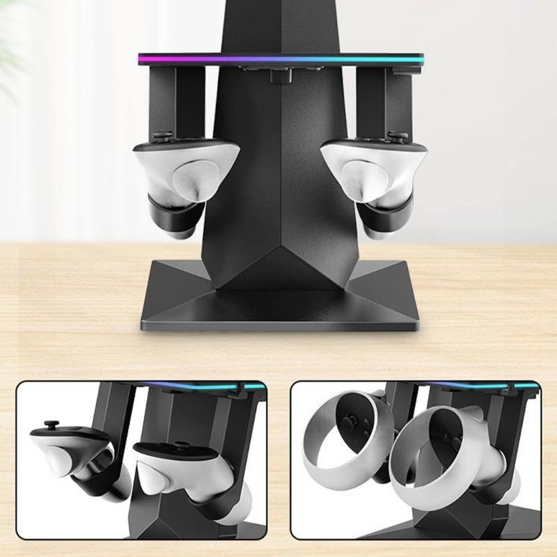 Headset Charging Dock for 3s VR Headset Charging Stand Base with Light Portable 18W Charging Station