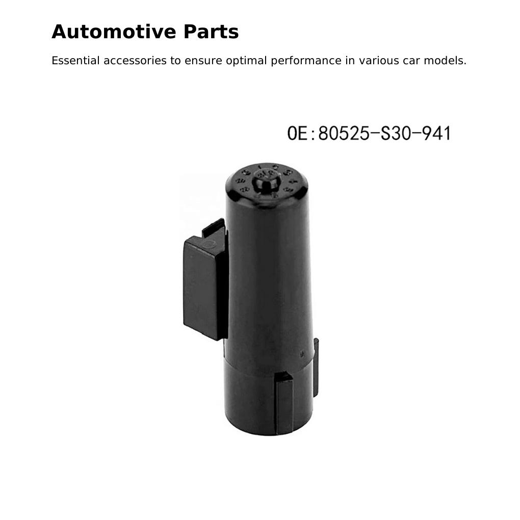 Black Lightweight And Compact Automotive Temperature Sensors For All Car Models Automotive Sensor Accessories