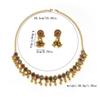 Exotic Retro Ethnic Necklace and Earrings: Fashionable, Personalized Jewelry