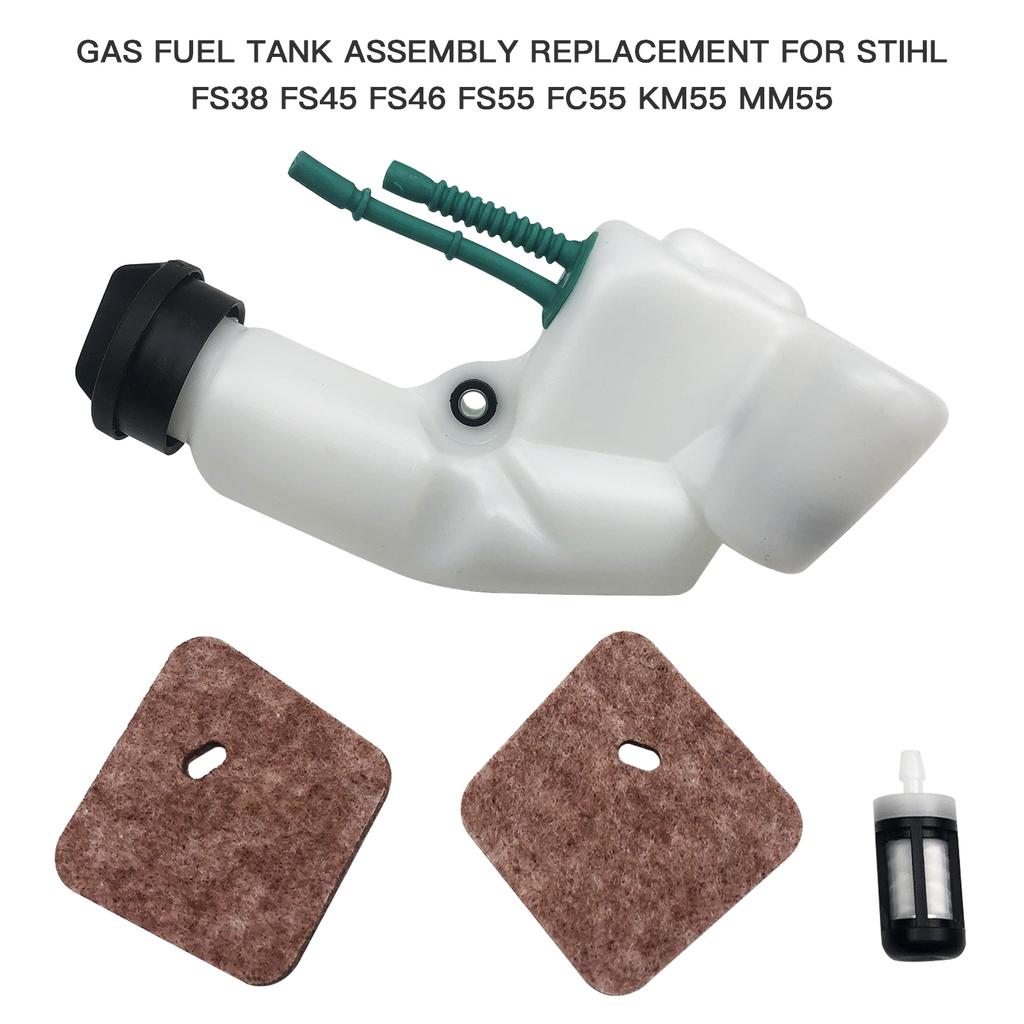 Gas Fuel Tank Assembly Replacement for Stihl FS38 FS45 FS46 FS55 FC55 KM55 MM55