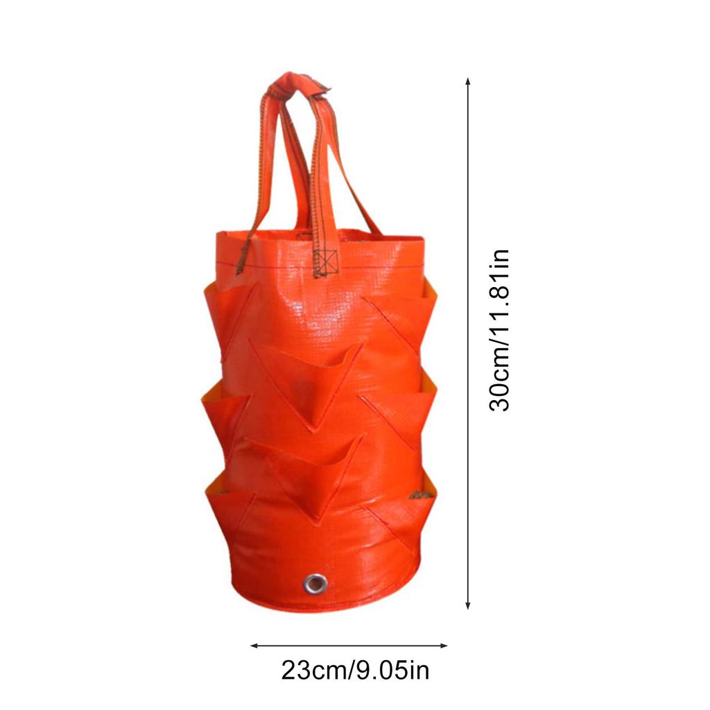 Wisząca Torba na Truskawki Wisząca Roślina Kwiatowa Wiszący Kosz do Sadzenia Torba do Sadzenia