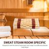 OATIPHO Steam Room Pillow, Bamboo, Breathable, Neck Rest, Anti-Sweat Pillow, Hollow Design, Bed Pillow for Seniors