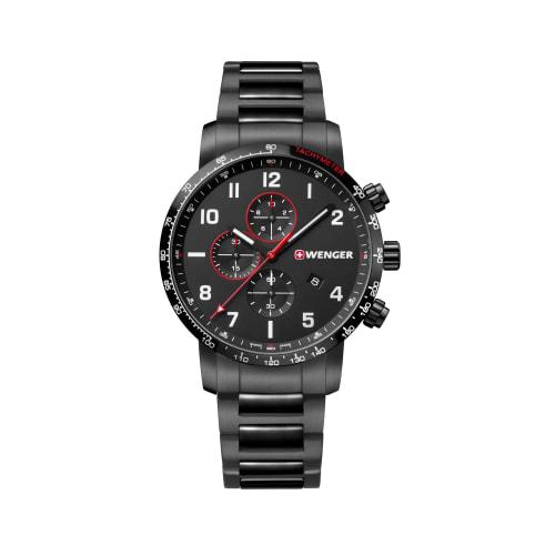 Wenger ATTITUDE CHRONO quartz watch, gift set, 01.1543.115