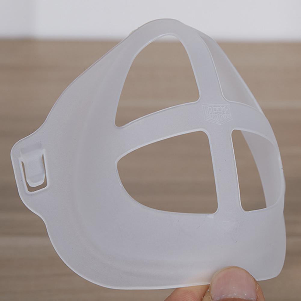 5 piezas/juego de soporte de cojín interior para mascarilla 3D, soporte para mascarilla bucal, ayuda para respirar, soporte para mascarilla, válvula transpirable
