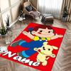 Custom personalization Peko Area Rug - Perfect For Kitchen, Bathroom,Laundry Room Decor Large Size Available,Gift All Seasons
