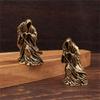 Dark Fighter Bronze Statue Complex Hide Plan Study Desk Decoration Mysterious Home Deck Gift