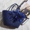 2025 Simple Straw Bag: Women's Pastoral Ins-Style Handbag for Beach Vacations