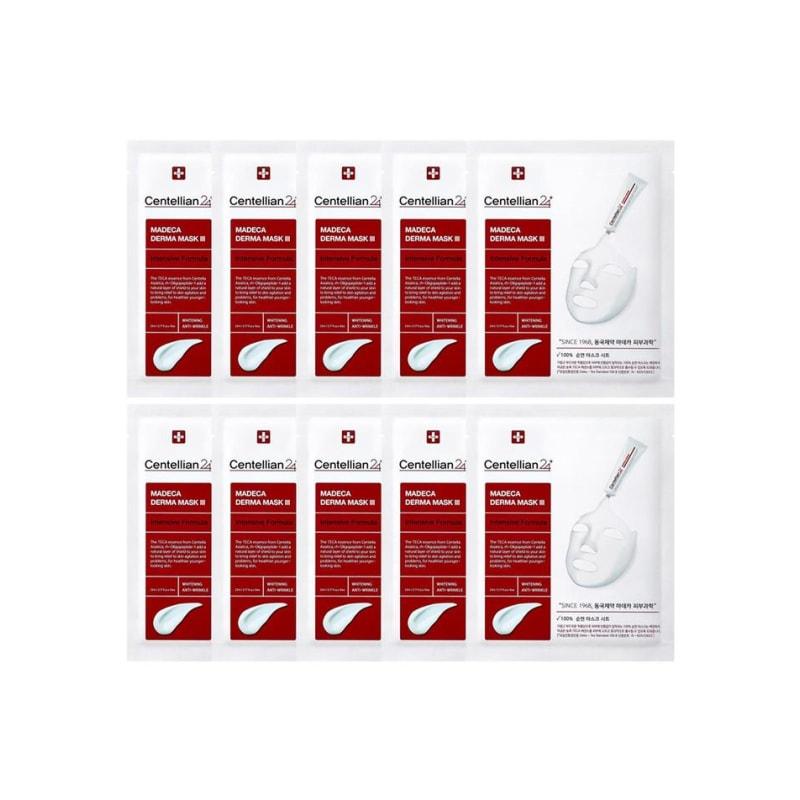 Dongkook Pharmaceutical Centellian24 Madeca Derma Mask Pack 3 Intensive 10 Sheets (1 Box)