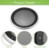 ACROPIX Universal 6.5" Car Speaker Grill Cover Mesh Round 6.5" Audio Speaker Subwoofer Guard