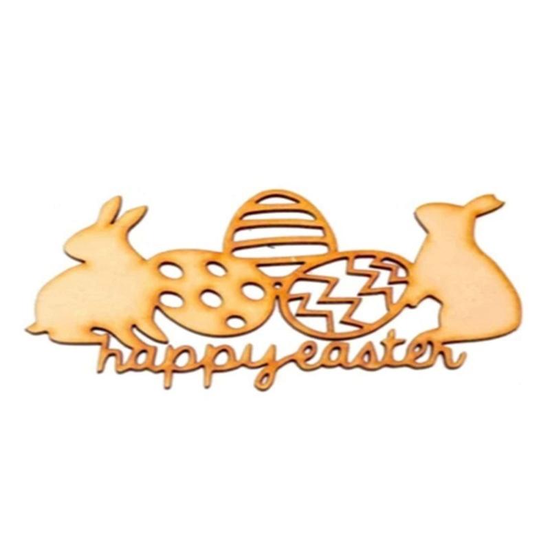 2Pcs Easter Hare Eggs Carbon Steel Cutting Dies Decorative Embossing Paper Dies for Scrapbooking Invitation Card Making