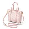 New Disney Mickey PU Tote Shoulder Bag Regular Women's Pink/Ecru DHB41216-A