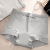 3Pcs Cotton Crotch Seamless Underwear Mid Waist Underwear for Women Breathable Simple Briefs  Gifts